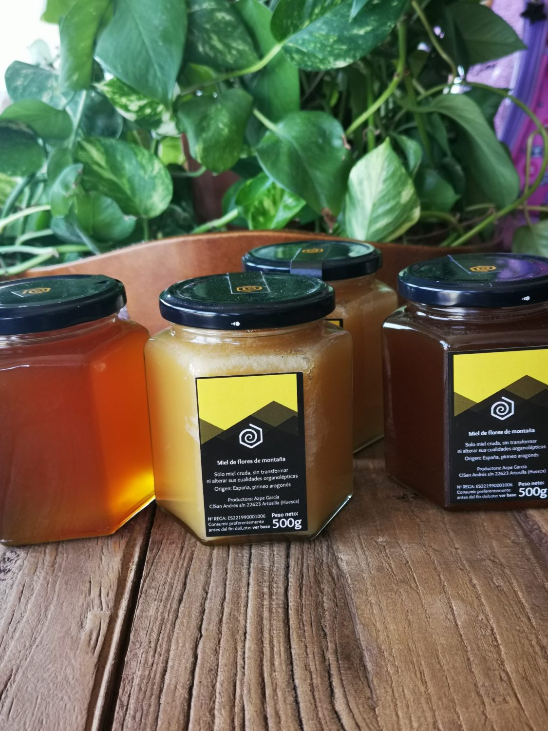 Miel ecológica milflores